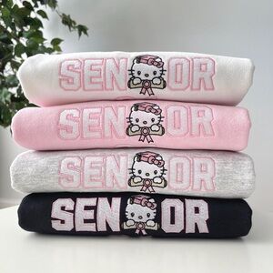 Hello Kitty Senior 2026 embroidered sweater